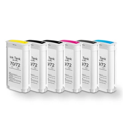HP72 130ML съвместима касета с мастило с чип